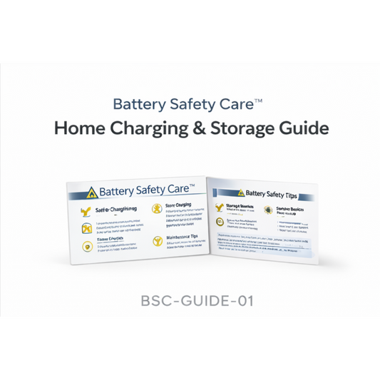 Battery Safety Care™ Free Guide